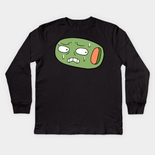 Nervous Olive Kids Long Sleeve T-Shirt